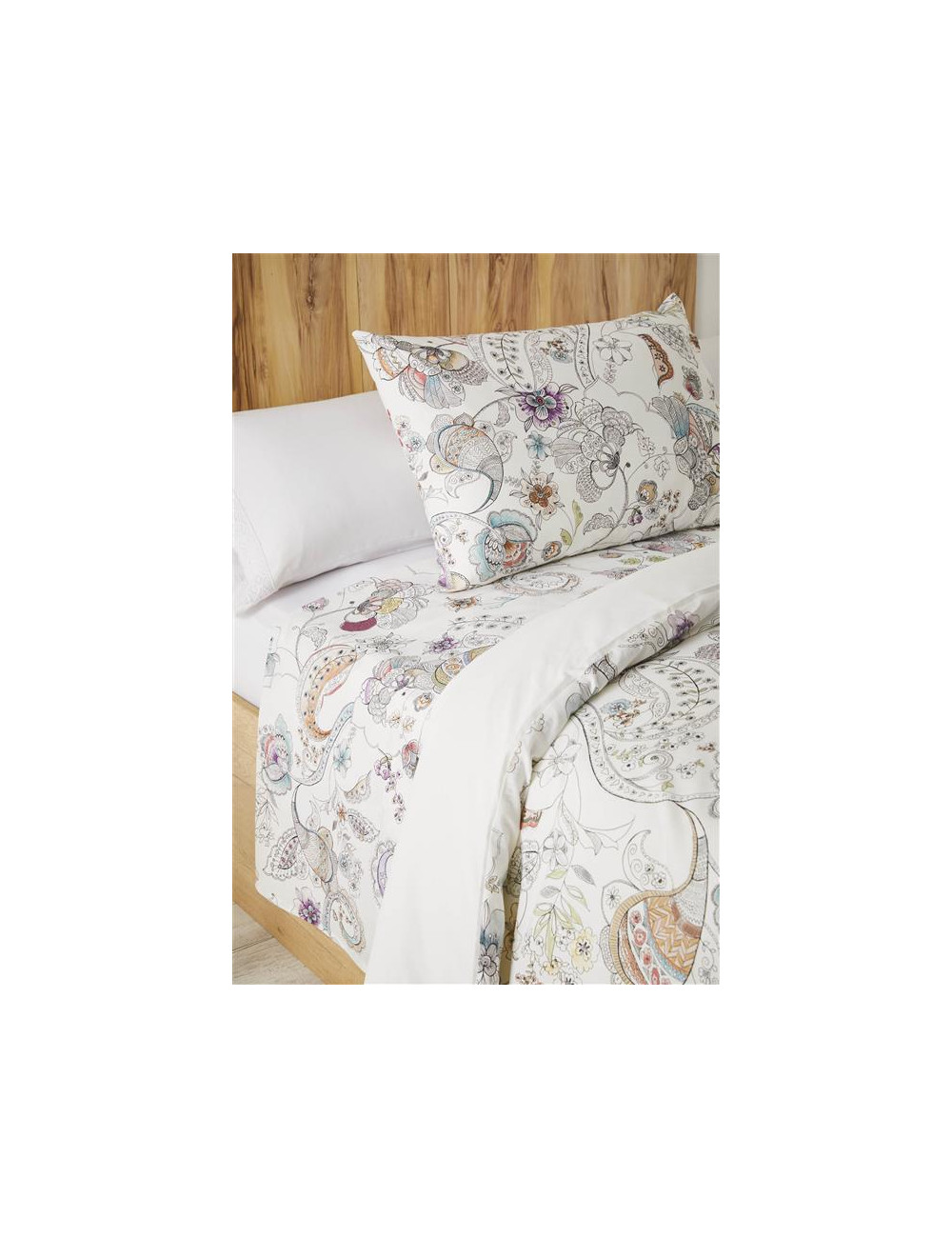 Funda nórdica algodón percal pasley reversible. Cama 180-200cm., Ofertas  en ropa de cama y textil para dormitorio