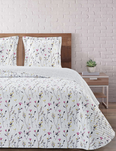 COLCHA BOUTI CON ESTAMPADO...