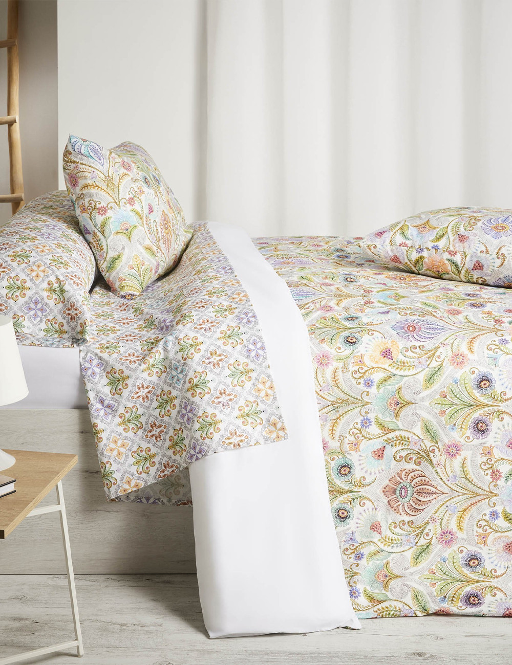 Nórdica Algodón Estampado de Flores CALM AtenasCasa