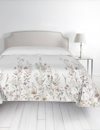 EDREDÓN ESTAMPADO FLORAL NINA