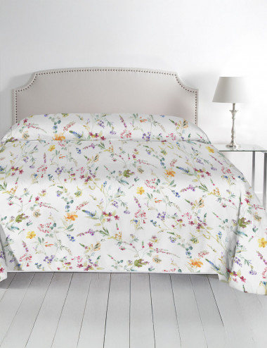EDREDÓN ESTAMPADO FLORAL BIANA