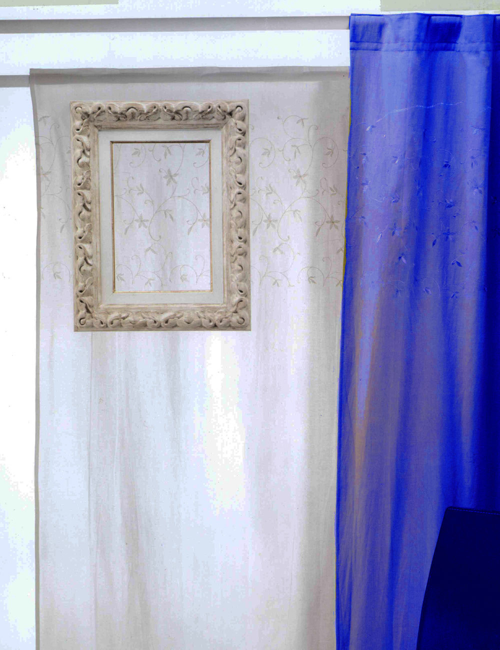 Cortinas Bordadas para Salón o Domitorio LAVANDA - Atenas Casa